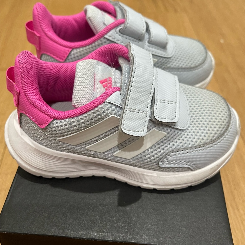 Adidas TENSAUR RUN I running toddler girls shoes sneakers size 6K